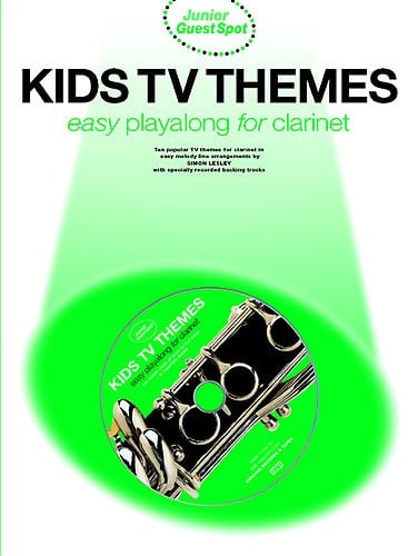 Junior Guest Spot : Kids TV Themes - Clarinet published by Wise (Book & CD)