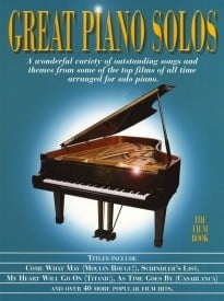 Great Piano Solos - The Film Book published by Wise