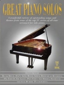 Great Piano Solos - The TV Book published by Wise