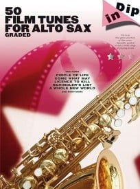 Dip In: 50 Graded Film Tunes For Alto Saxophone published by Wise