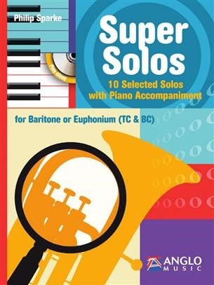 Sparke: Super Solos - Euphonium published by Anglo (Book & CD)
