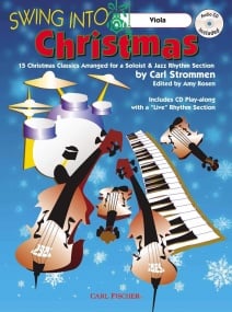 Swing Into Christmas - Viola published by Carl Fischer (Book & CD)