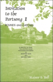 Invitation to the Partsong Book 1 (Rounds & Catches) SATB published by Stainer & Bell