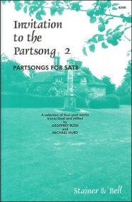 Invitation to the Partsong Book 2 (Partsongs for SATB) SATB published by Stainer & Bell