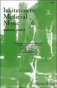 Invitation to Medieval Music Book 6 published by Stainer & Bell
