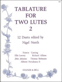 Tablature for Two Lutes: Book 2 published by Stainer & Bell