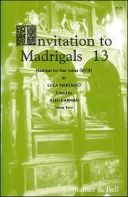 Invitation to Madrigals Book 13 (SATB) published by Stainer & Bell