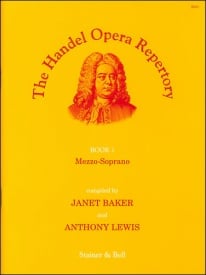Handel: The Handel Opera Repertory Book 1 for Mezzo-Soprano published by Stainer & Bell