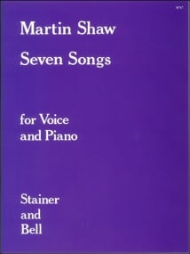 Shaw: Seven Songs published by Stainer & Bell