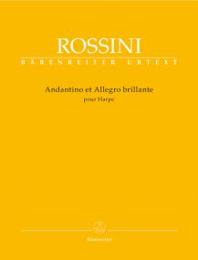 Rossini: Andantino et Allegro brillante for Harp published by Barenreiter