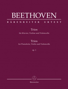 Beethoven: Piano Trios Volume 1 published by Barenreiter