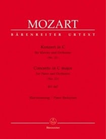 Mozart: Concerto No. 21 in C K467 for 2 Pianos published by Barenreiter