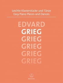 Grieg: Easy Piano Pieces And Dances published by Barenreiter
