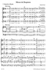Faure: Requiem (Series: Choir & Organ) published by Barenreiter - Vocal Score