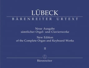 Lbeck: Complete Organ & Keyboard Works Volume 2 published by Barenreiter