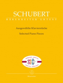 Schubert: Selected Piano Pieces published by Barenreiter