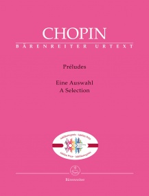 Chopin: A Selection of Preludes for Piano published by Barenreiter