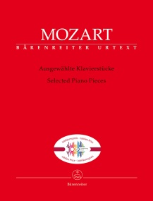 Mozart: Selected Piano Pieces published by Barenreiter