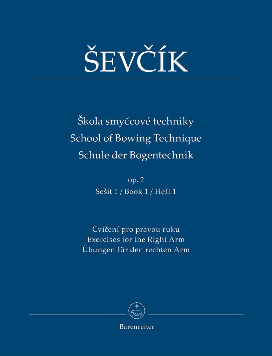 Sevcik: School of Violin Technique Opus 2 Book 1 published by Barenreiter