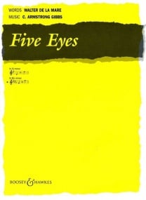 Gibbs: Five Eyes in Bb Minor published by Boosey & Hawkes