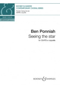 Ponniah: Seeing the star SSATB published by Boosey & Hawkes