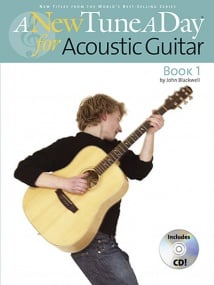 A New Tune a Day Book 1 : Acoustic Guitar published by Boston (Book & CD)