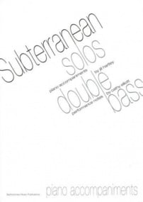 Subterranean Solos Piano Accompaniment for Double Bass published by Bartholomew