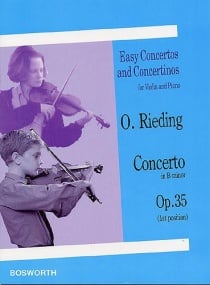 Rieding: Concerto in B Minor Opus 35 for Violin published by Bosworth