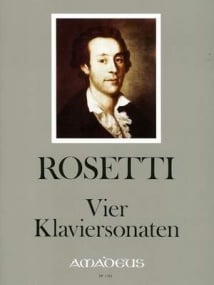 Rosetti: Four Piano Sonatas RWV E1-E4 published by Amadeus