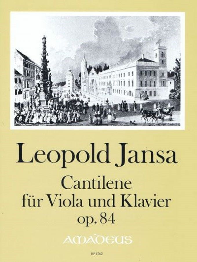Jansa: Cantilene Opus 84 for Viola published by Amadeus