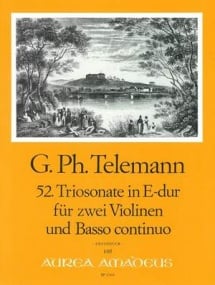 Telemann: Trio Sonata in E major TWV42:E5 published by Amadeus