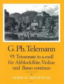 Telemann: Trio Sonata in A minor TWV42:a4 published by Amadeus