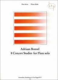 Bonsel: Eight Concert Studies for Flute published by Broekmans