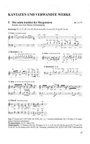 Bach-Werke-Verzeichnis (BWV) published by Breitkopf