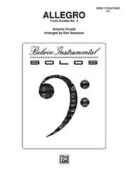 Vivaldi: Allegro from Sonata No 3 for Tuba published by Belwin