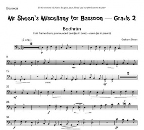 Sheen: Mr Sheens Miscellany for Bassoon Grade 2 published by Clifton