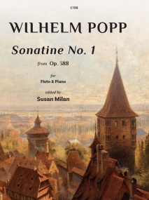 Popp: Sonatine Opus 388 No. 1 for Flute published by Clifton