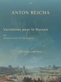 Reicha: Variations pour le Bassoon published by Clifton (Bassoon & String Quartet)