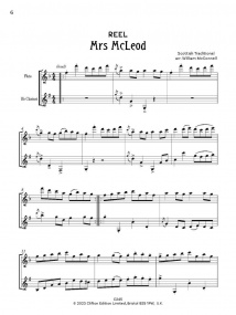 McConnell: Get Reel for Flute & Clarinet Duet published by Clifton