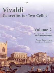 Vivaldi: Concertos Volume 2 for 2 Cellos & Piano published by Clifton