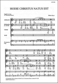 Byrd: Hodie Christus natus est SATB published by Stainer & Bell