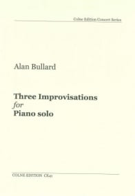Bullard: Three Improvisations for Piano published by Colne
