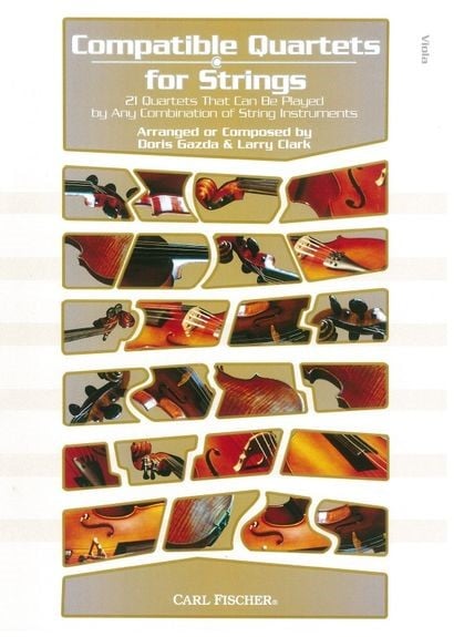 Compatible Quartets For Strings - Viola published by Fischer
