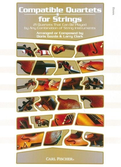 Compatible Quartets For Strings - Double Bass published by Fischer