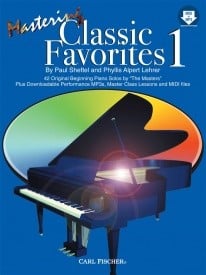 Mastering Classic Favourites 1 for Piano published by Fischer (Book & CD)