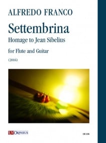 Franco: Settembrina for Flute & Guitar published by UT Orpheus