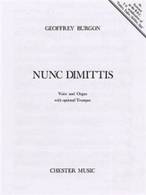 Burgon: Nunc Dimittis from Tinker Tailer Soldier Spy published by Chester