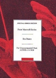 Maxwell Davies: Sea Runes published by Chester
