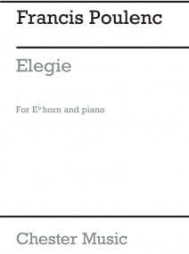 Poulenc: Elegie for Eb Horn published by Chester
