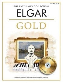 The Easy Piano Collection : Elgar Gold published by Chester (Book & CD)